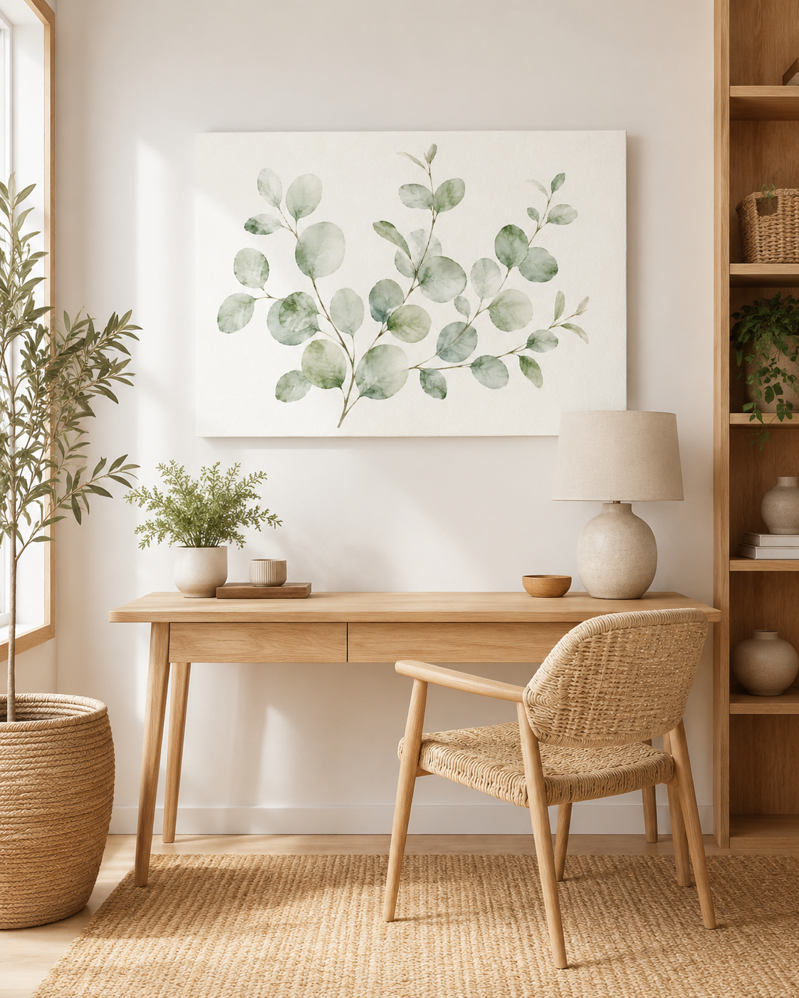 Silver Eucalyptus - Canvas