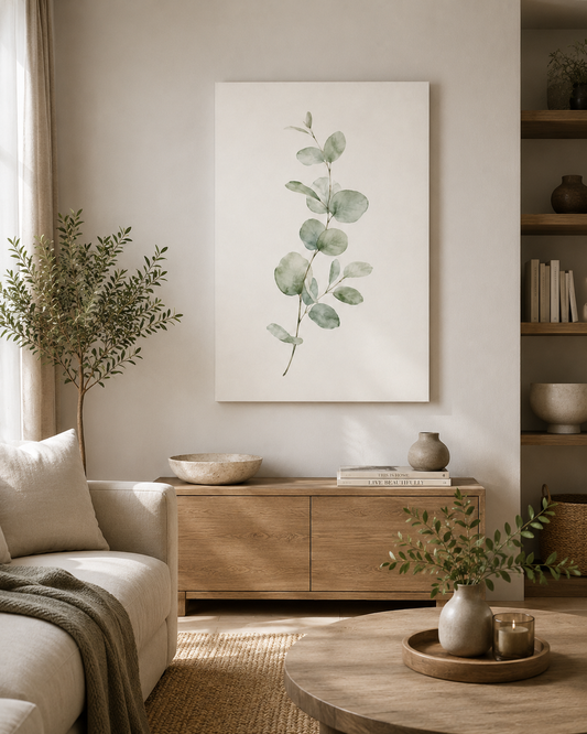 Silver Eucalyptus - Canvas