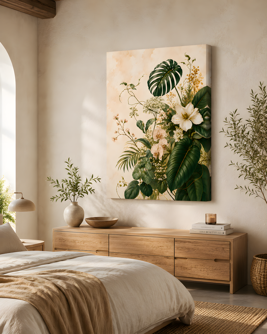 Monstera Bloom - Canvas
